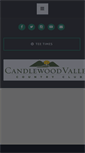 Mobile Screenshot of candlewoodvalleygolf.com